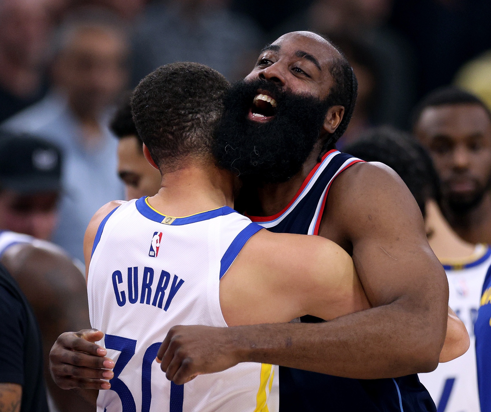 諸神黃昏！庫里哈登先后50+ NBA歷史首次兩名35歲以上球員轟50+！